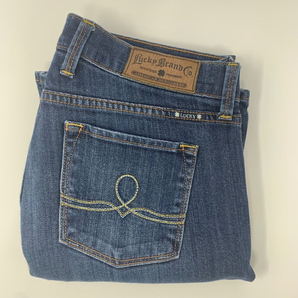 Lucky Brand Woman's‎ Sofia Boot 10/30 Ankle Jeans